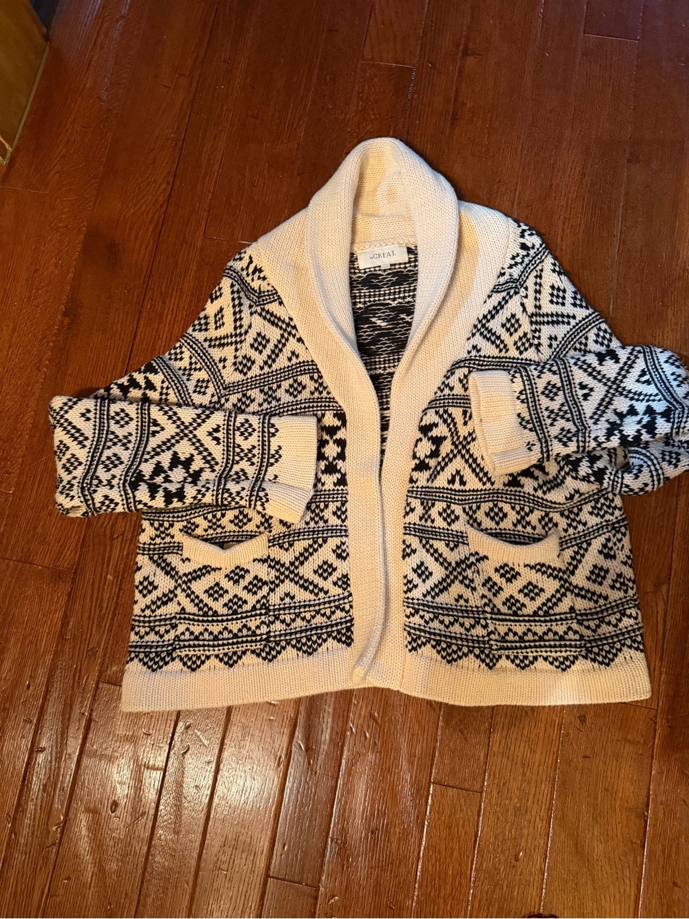 THE GREAT. Lodge Cardigan - Picture 2 of 4